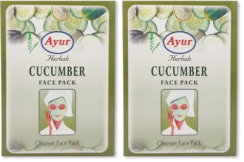 Ayur Herbals Cucumber Face Pack 100 g (Pack of 2)