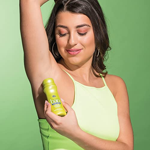 Ban Roll-On Antiperspirant Deodorant For Women And Men, Purely Gentle, For Sensitive Skin, Unscented, No White Residue, Non-Irritating, 24 Hour Odor And Wetness Protection, 3.5 Oz (Pack Of 2) #TOP6