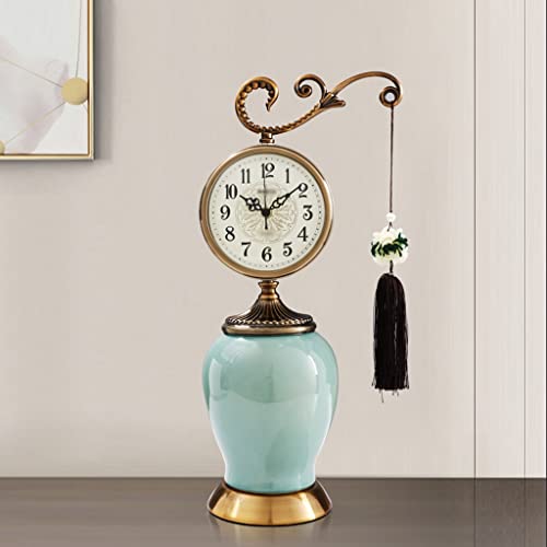 Reloj de mesa retro silencioso sin molesto tictac para tu despacho 4