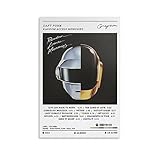 DAXXIN Daft Punk – Random Access Memories Canvas Posters Wall Art Decor Room Bedroom Decoration Unframe-style12x18inch(30x45cm)