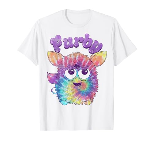 Furby Tie Dye Portrait T-Shirt