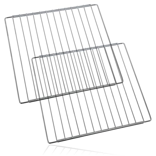 Spares2go Backgitter, ausziehbare Breite, Edelstahl, für Flavel Ofen/Herd, Packung mit 1, 2 oder 3 Stück 2 Shelves