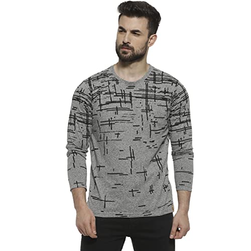 Image of CAHOOT Men Solid Crew Neck Sports T Shirt Navy