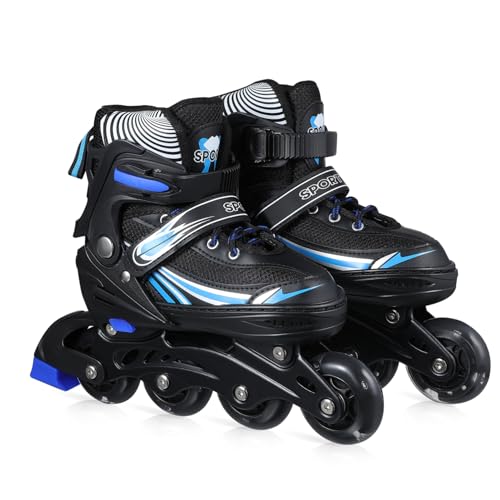 INOOMP Skates for Men Women Inline Skates for Adults Comfort Fit Sturdy Versatile for All Levels