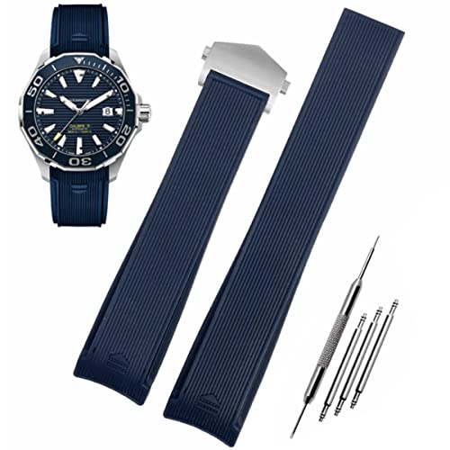 Bracelet de montre pour Tag Heuer 22mm pour remplacer un bracelet usé avec boucle acier