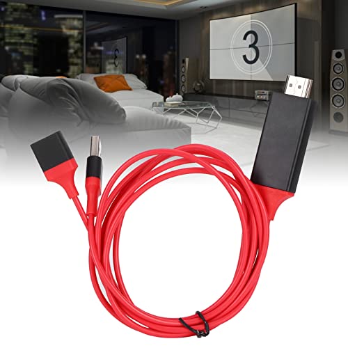 Cable HDMI universal con transmisión 1080P fluida de celular a televisión sin retrasos 7