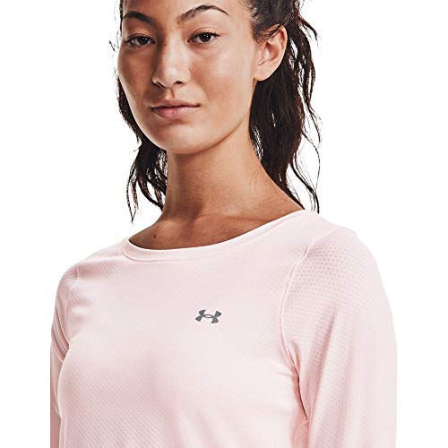 Image of Under Armour Women's Polyester Solid HG Armour Long Sleeve | 1328966-001