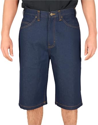 Indigo Denim Carpenter Shorts by Ben Davis Co