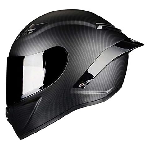 Mangen Carbon Fiber Full Face Helmet for Dual Sport Cover