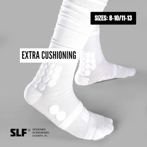 SLEEFS Football Padded Scrunch Socks - Extra Long Padded Scrunchie Socks - Football/Soccer/Baseball/Running - 1 Pack3