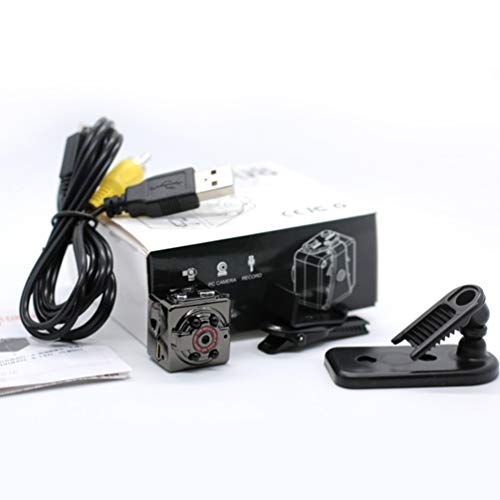 ARTIBETTER Mini Câmera Câmera de Visão Noturna Câmera Esportiva Portátil Filmadora Dv 1080P