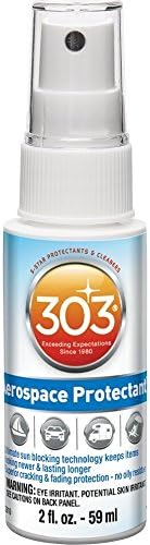 303 (30302) UV Protectant Spray for Vinyl EsNTlw, Plastic, Rubber, Fiberglass, Leather & More Dust and Dirt Repellant - Non-Toxic, Matte Finish, 2 Fl. oz., (Pack of 3)