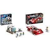 LEGO 60348 City Mond-Rover Weltraum-Spielzeug mit Astronauten-Minifiguren aus der LEGO NASA Serie, ab 6 Jahre & 76906 Speed Champions 1970 Ferrari 512 M Bausatz für Modellauto, 2022 Kollektion