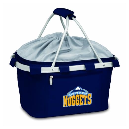 NBA Denver Nuggets Insulated Metro Basket, Navy