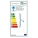 12 Marcos de montaje foco empotrable SD-863 Blanco con portalamparas GU10