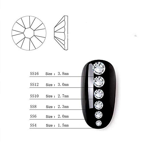 1 Box Multi-Size AB Kristall Diamanten 3D Nail Art Dekorationen Edelsteine für Nägel Strass Dekoration Nagelschmuck… – Bild 7
