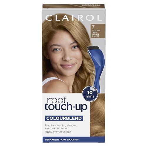 Clairol Root Touch-Up Permanent Hair Dye, 7 Dark Blonde