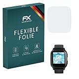 atFoliX Schutzfolie kompatibel mit Garmin Venu SQ Folie, ultraklare und flexible FX Displayschutzfolie (3X)
