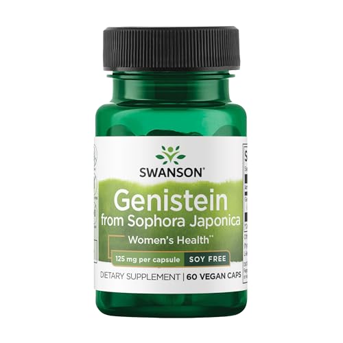 Swanson Genistein from Sophora Japonica, 125mg - 60 vcaps