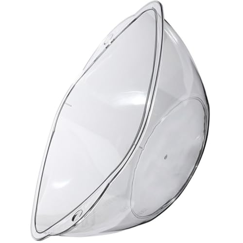 Lavabo en plastique transparent moyen pour salon et visage