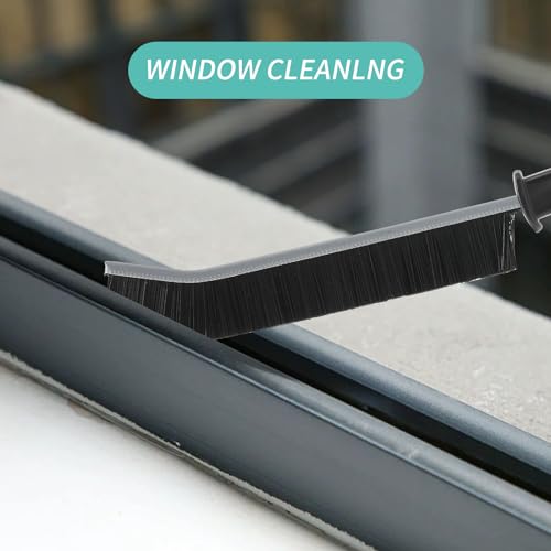 9 Pcs Crevice Cleaning Brush, Bathroom Gap Brush, Hand-held Groove Gap Cleaning Tools, Multifunctional Crevice Gap Cleaning Brush Tool, Shutter Door Window Track Kitchen Cleaning Brushes Kit - Image 3