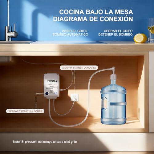 Bomba de agua para fregadero 29 Imagen adicional