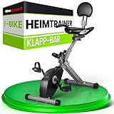Ultrasport Senioren Liegeheimtrainer, Liege-Heimtrainer mit niedriger Einstiegshöhe, acht Schwierigkeitsstufen, Trainingscomputer, Bequeme Polsterung