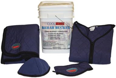 Shield Safety International 399-RB101 Cool Medics Cooling Rehab Bucket (Pack of 4)