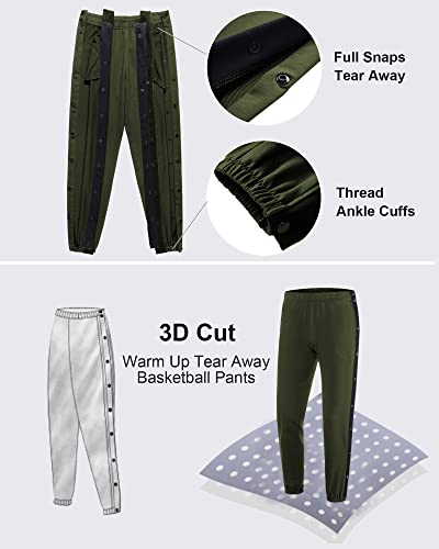 Chrisuno-Womens-Sweatpants-Tear-Away-Joggers-Athletic-Workout-Sweat-Pants