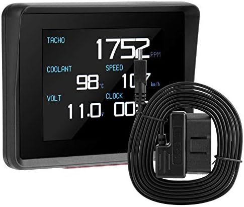 Car Multi-Function Meter Digital Temperature Voltage HUD Display.-for hud