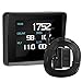 Quadrante multifunzione, display digitale HUD per misuratore di temperatura e voltmetro digitale auto OBD