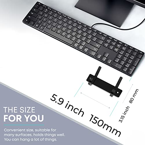 Sayoneyes Coat Rack Wall Mount With 2 Double Hooks For Hanging - 6 Inch Heavy Duty Sus304 Stainless Steel Matte Finish Waterproof – Wall Hook Rack For Bathroom Entryway #TOP3