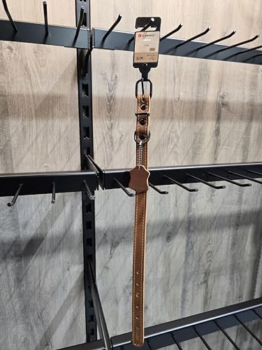 Flamingo Dog Collar Montana Cognac S/M 32-40cm 20mm, Brown - Image 4