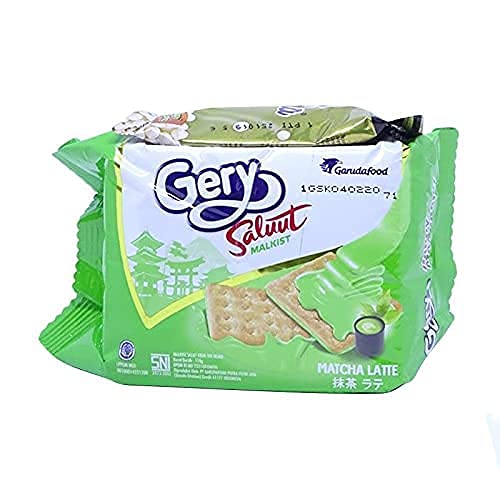 Galletas Gery Saluut Crackers Matcha Latte 110gr Pack x 8