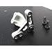 Hot Racing TBR4808 Silver Aluminum Ball Bearing Steering Kit