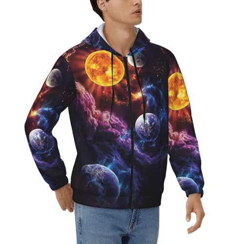 Sweat à capuche zippé homme EdWal finitions soignées veste premium