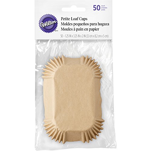 Wilton Mini Loaf Baking Cups, 50-Count