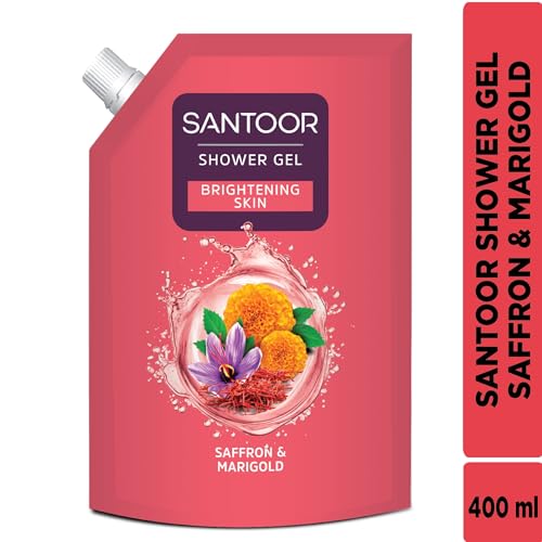 Image of SANTOOR SHOWER GEL SAFFRON & MARIGOLD 400ml