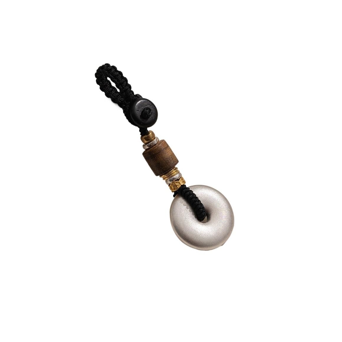 Llavero Llavero de seguridad for hombre de plata maciza, colgante Retro for coche de plata de ley, colgante for teléfono móvil, adorno for llave colgante de mochila Llaveros Para Llaves De Coche