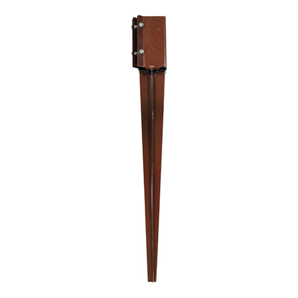 Timco Red Psb100600 Drive In Post Spike - Bolt Secure - Oxide 100 X 600Mm Unit 1