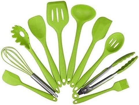 Kitchen Utensils Set,10 Pcs Kitchenware Silicone Heat Resistant Kitchen Cooking Utensils Non-Stick Baking Tool Cooking Tool Sets