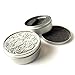 PAYKOC IMPORTS Silver Round Tin Gift Box with Foam Insert 2.75