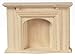 Produktbild Dollhouse Miniature Jamestown Fireplace