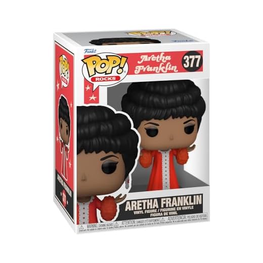 Funko Pop! Rocks: Aretha Franklin - (AW Show) - Figura de Vinilo Coleccionable - Idea de Regalo- Mercancia Oficial - Juguetes para Niños y Adultos - Music Fans - Muñeco para Coleccionistas