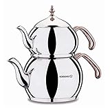 Korkmaz Hanedan A222 Rosegold Teekanne