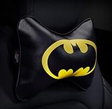 Oreiller de voyage Moderne Minimaliste Mode PU cuir voiture universel siège du cou Oreiller mémoire Batman Superman Oreiller for Accessoires Auto oreiller cervicales douloureuses (Color : 12)