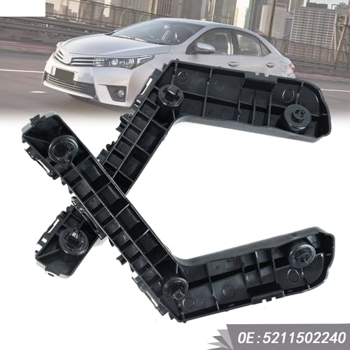 Support de pare-chocs de qualité pour Toyota Corolla 2014-2016 avant noir