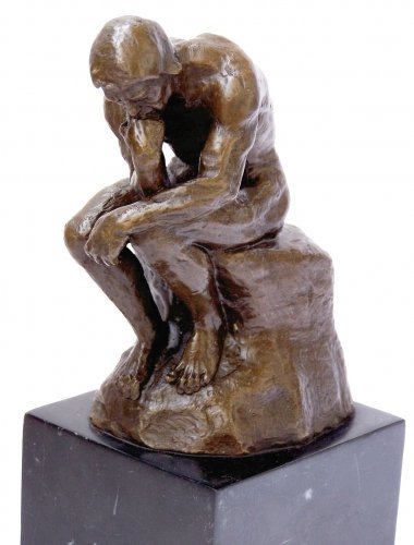 Kunst & Ambiente - Modern Art Bronze - The Thinker - Signed Auguste Rodin #TOP7