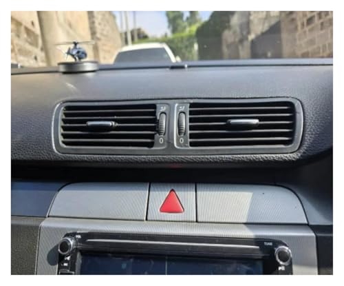 Bouches d'aération Passat B6 B7 grilles de ventilation ajustables chromées - 2