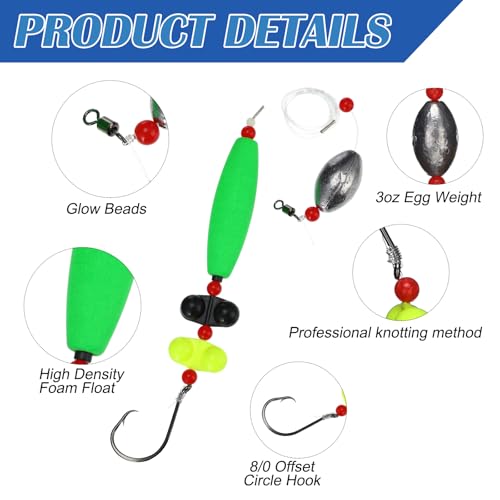JolliLudo 4 Pack Catfish Rig